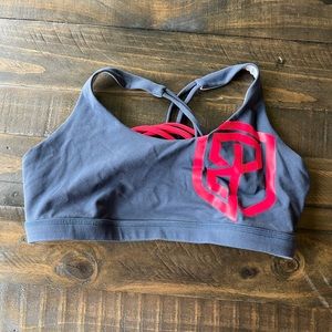 Born Primitive Vitality Sports Bra 2.0 (Brand Strength-Navy Blue)